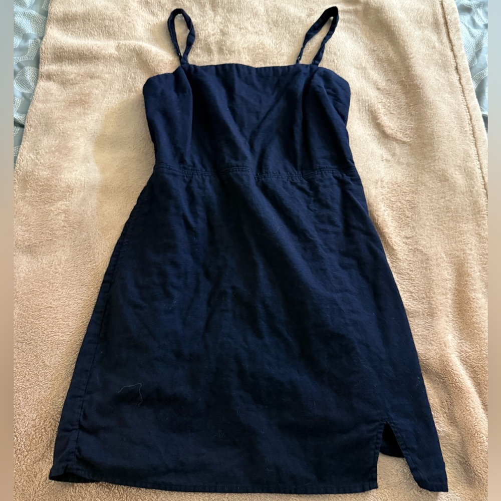 Abercrombie & Fitch Navy Blue Mini Dress
